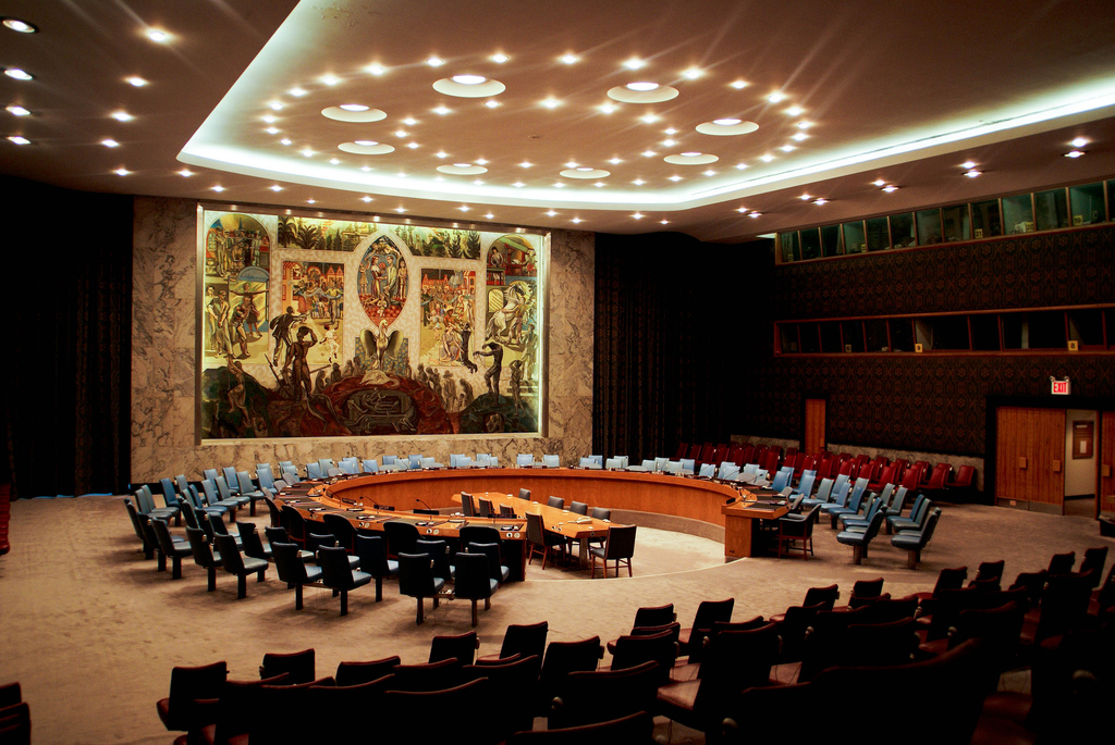 Consejo de Seguridad de la ONU: raro ejemplo de arquitectura circular